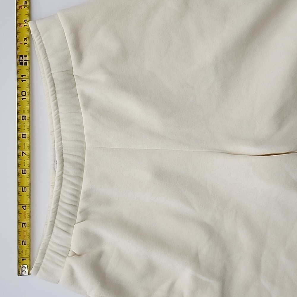 Streetwear Society Active Women's Cream Shorts Fleece Lined Stretch Pockets M - Picture 9 of 12